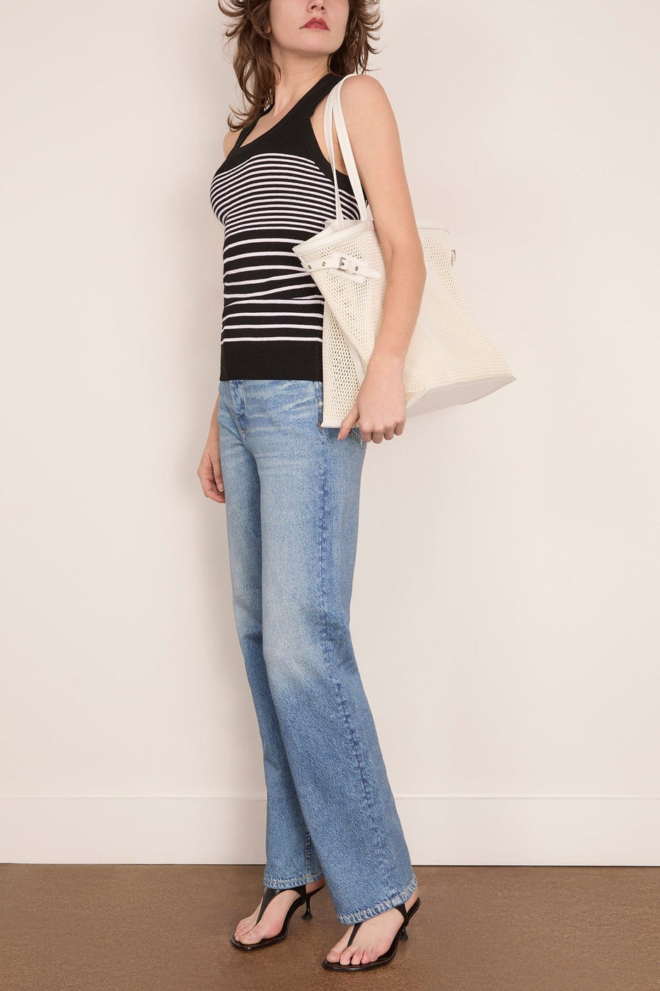 Proenza Schouler Roberts Top in Black Multi