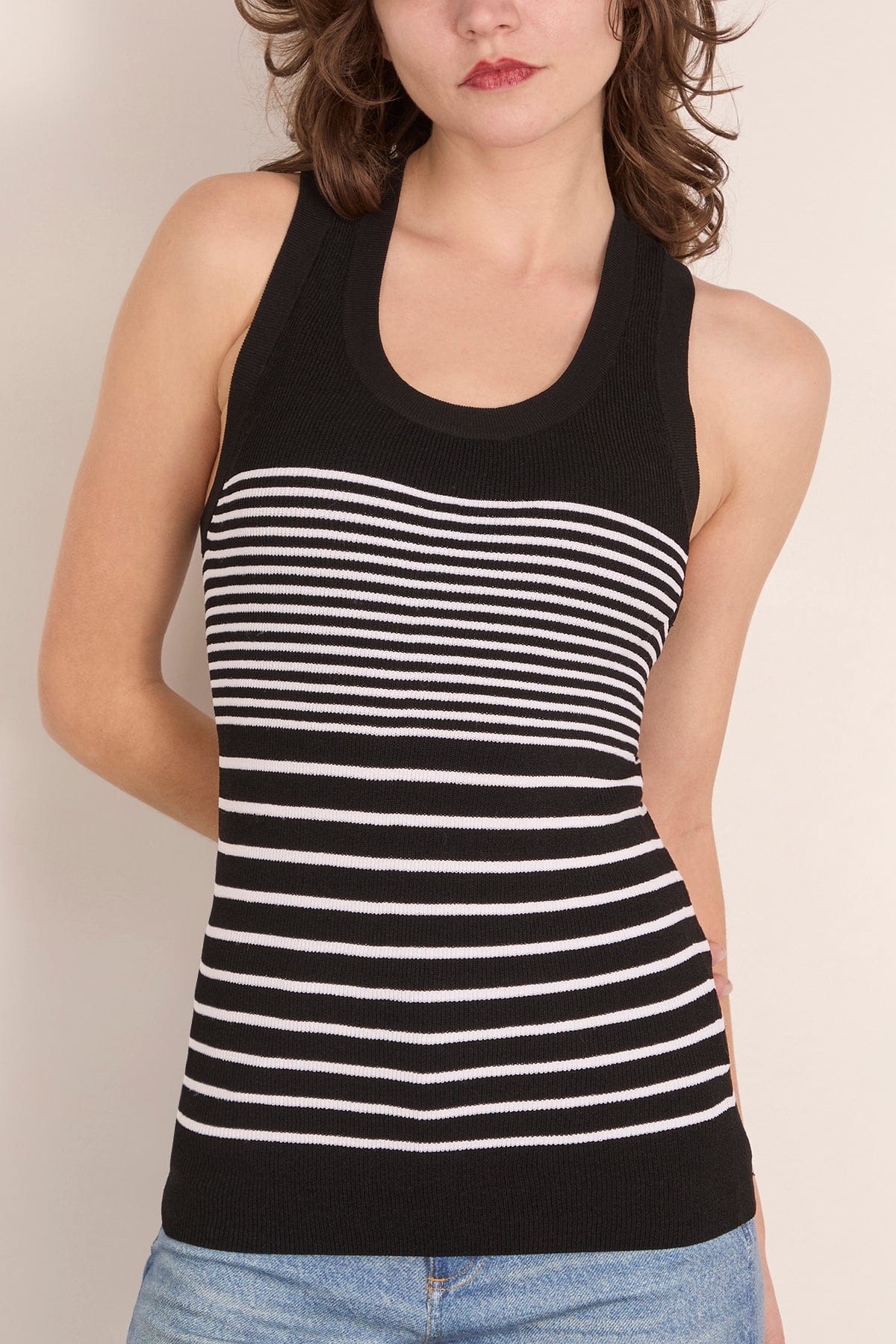 Proenza Schouler Roberts Top in Black Multi