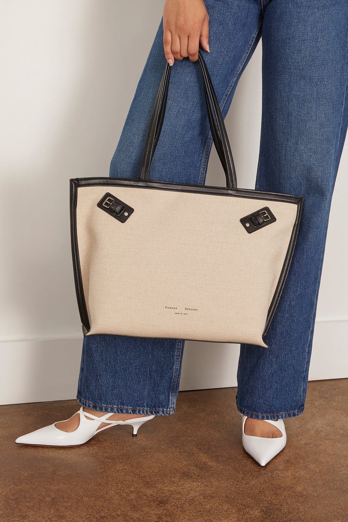 Proenza Schouler Days Tote in Natural/Black