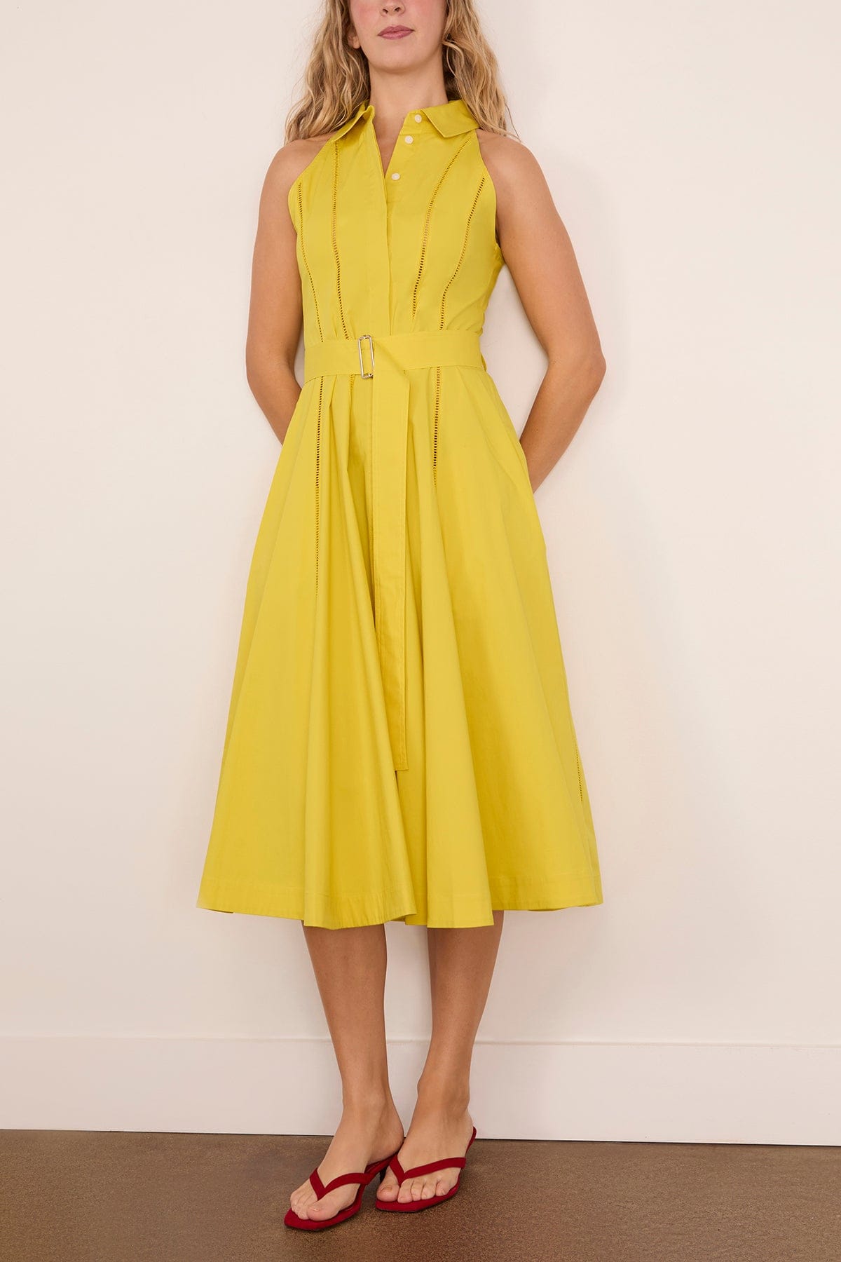 Proenza Schouler Dorothy Dress in Yellow