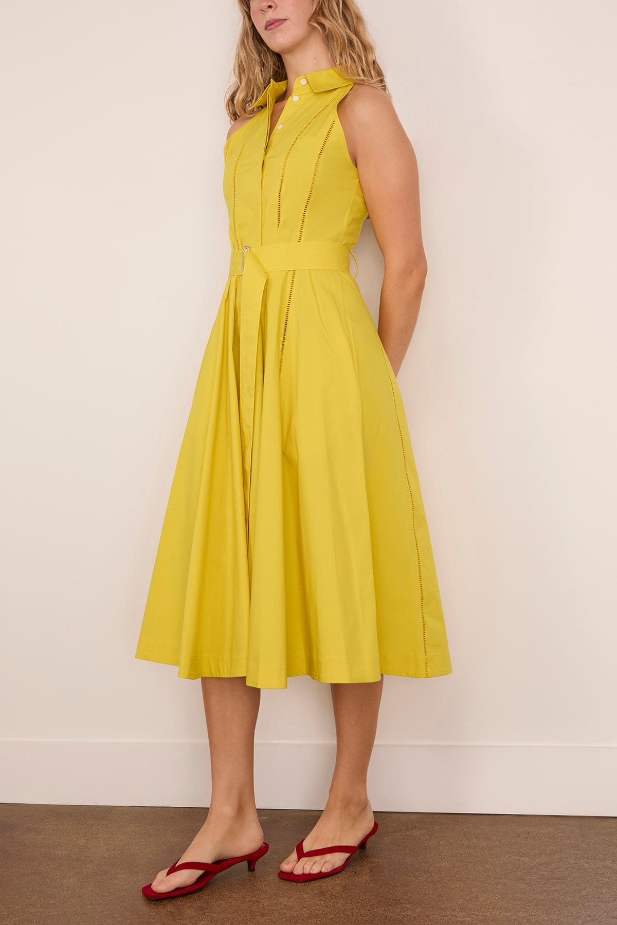 Proenza Schouler Dorothy Dress in Yellow