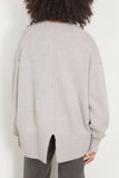 Proenza Schouler White Label Sweaters Kellen Sweater in Light Grey Proenza Schouler White Label Kellen Sweater in Light Grey