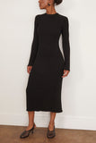 Proenza Schouler Casual Dresses Kenna Rib Dress in Black Proenza Schouler Kenna Rib Dress in Black