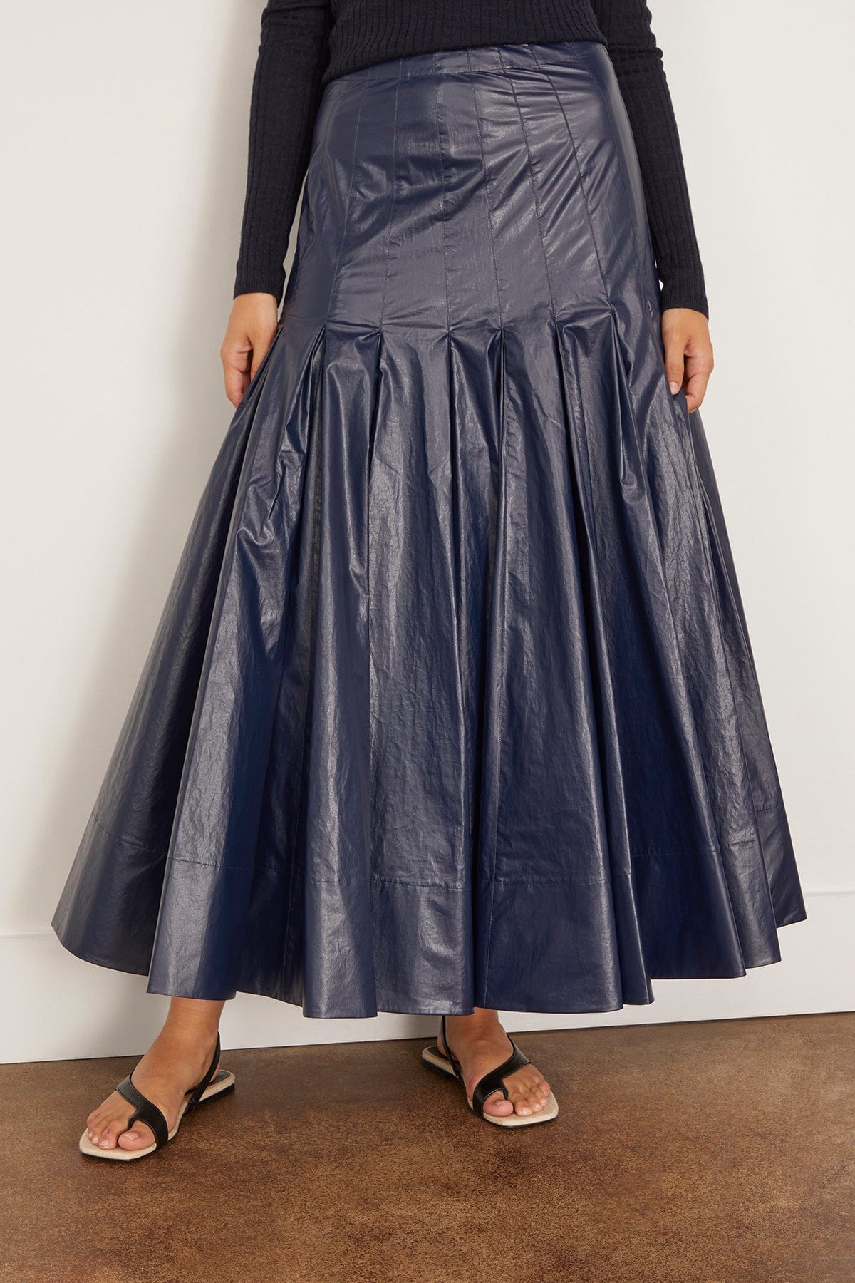 Proenza Schouler Petra Skirt in Navy