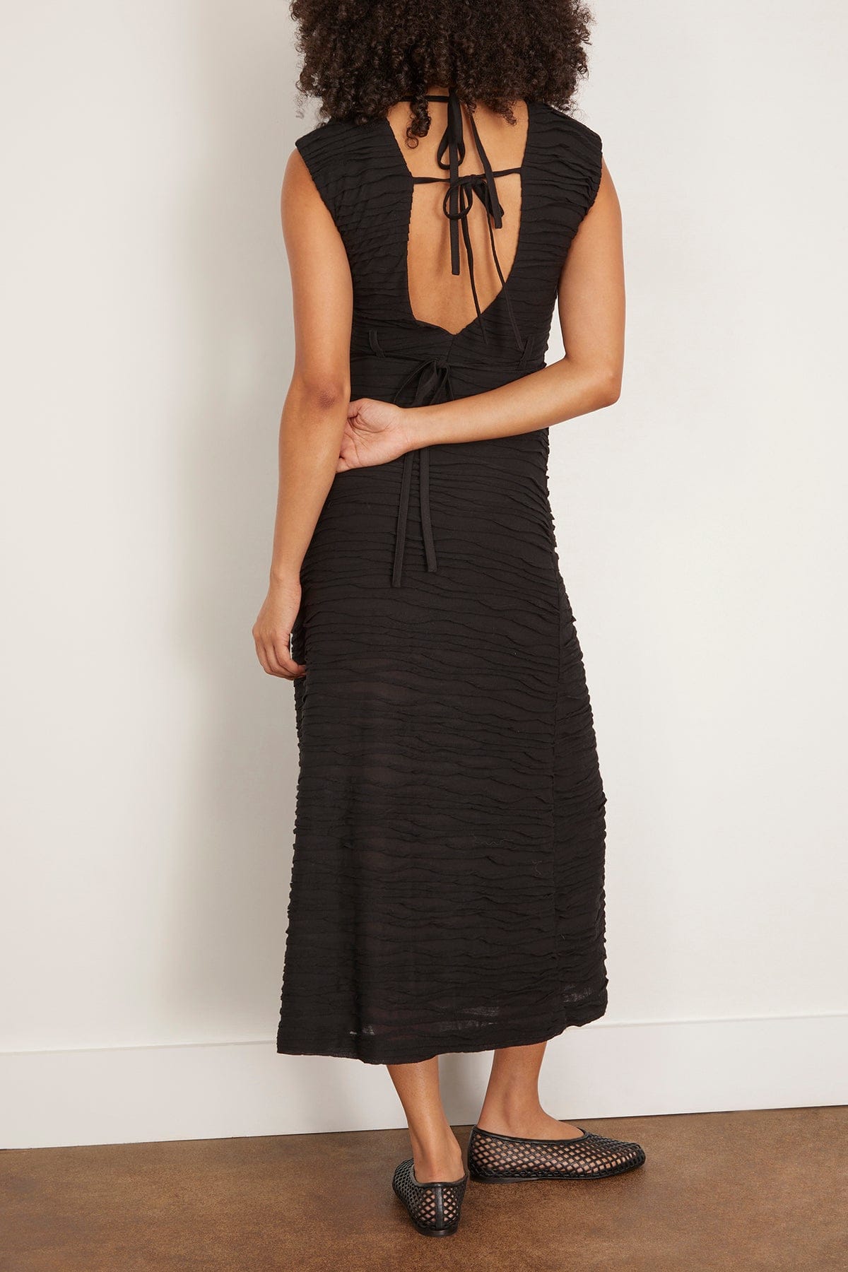 Proenza Schouler White Label Laura Dress in Black Hampden Clothing Proenza Schouler White Label Laura Dress in Black Hampden Clothing