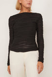 Proenza Schouler White Label Paloma Top in Black
