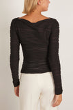 Proenza Schouler White Label Paloma Top in Black