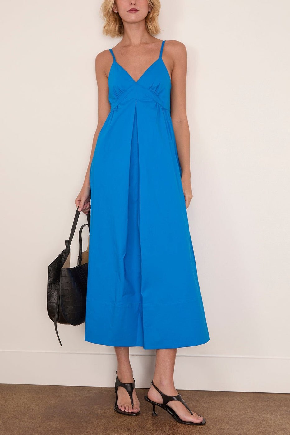 Proenza Schouler White Label Barker Dress in Cyan