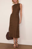 Proenza Schouler White Label Laura Dress in Wood