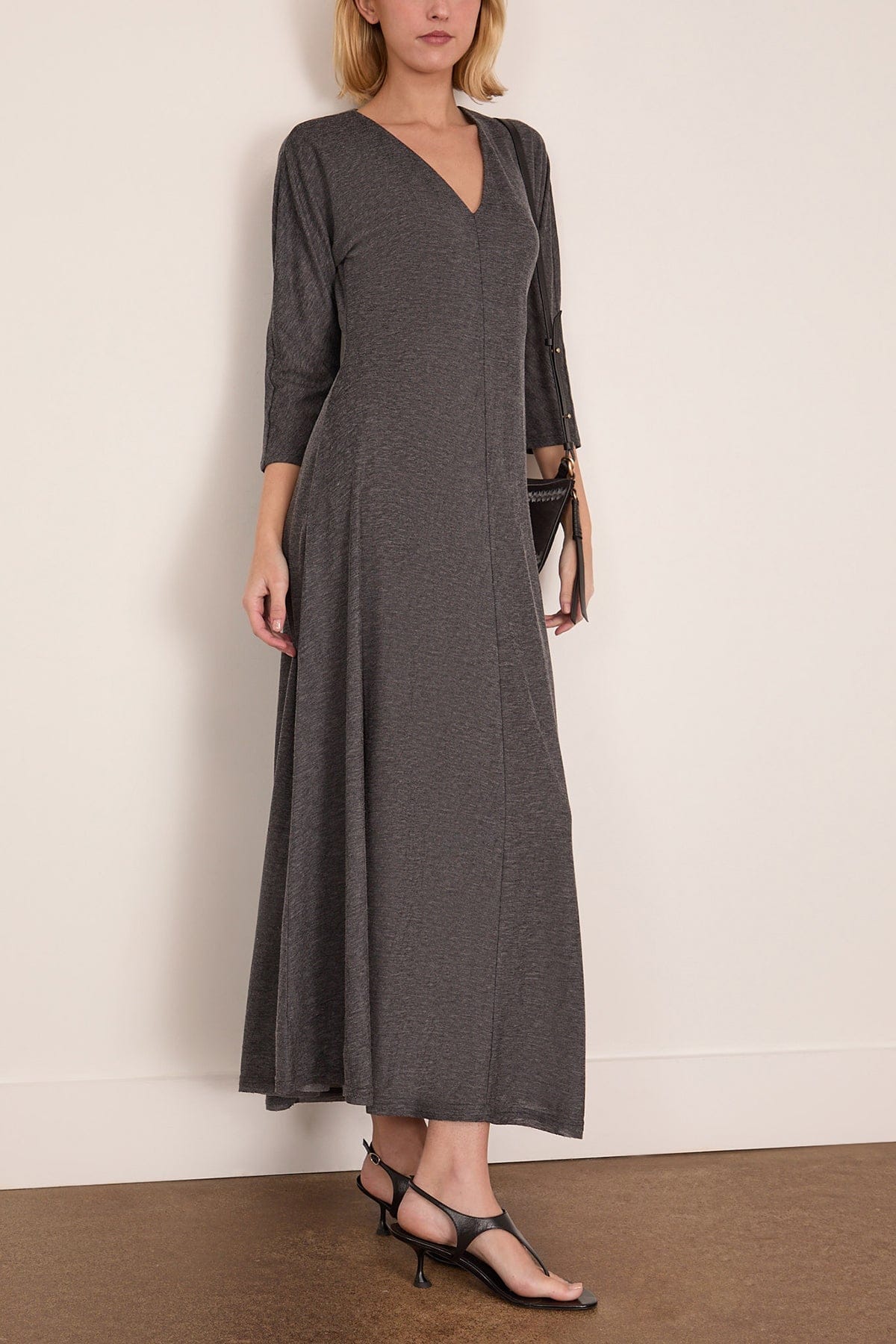 Proenza Schouler White Label Women's Livia Dress - Gray - Size 10 - Coal Melange Proenza Schouler White Label Women's Livia Dress - Gray - Size 10 - Coal Melange