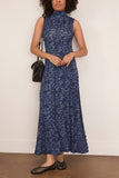 Proenza Schouler White Label Valentina Dress in Navy/Slate