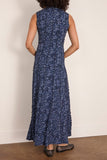 Proenza Schouler White Label Valentina Dress in Navy/Slate
