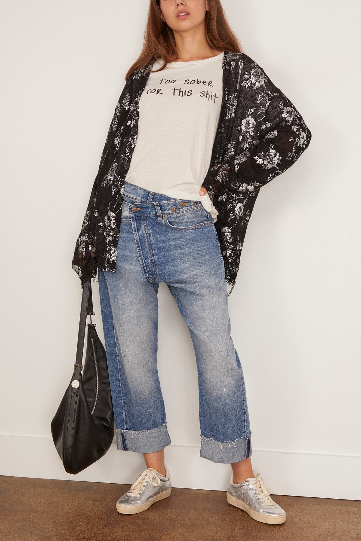 R13 Crossover Jean in Jasper