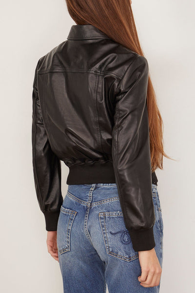 Berlin Leather Jacket in Black