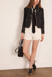 R13 Cropped Blazer in Black