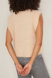 R13 Deep Armhole Vest in Oatmeal