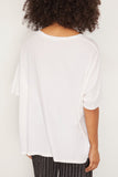 R13 Tops NY Relaxed T in Ecru R13 NY Relaxed T in Ecru