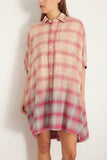 R13 Casual Dresses Plaid Oversized Boxy Shirtdress in Bleached Out (TS) R13 Plaid Oversized Boxy Shirtdress in Bleached Out (TS)