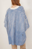 R13 Casual Dresses Sleeveless Boxy Cardigan Dress in Light Blue R13 Sleeveless Boxy Cardigan Dress in Light Blue