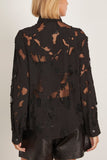 R13 Slim Shirt in Black