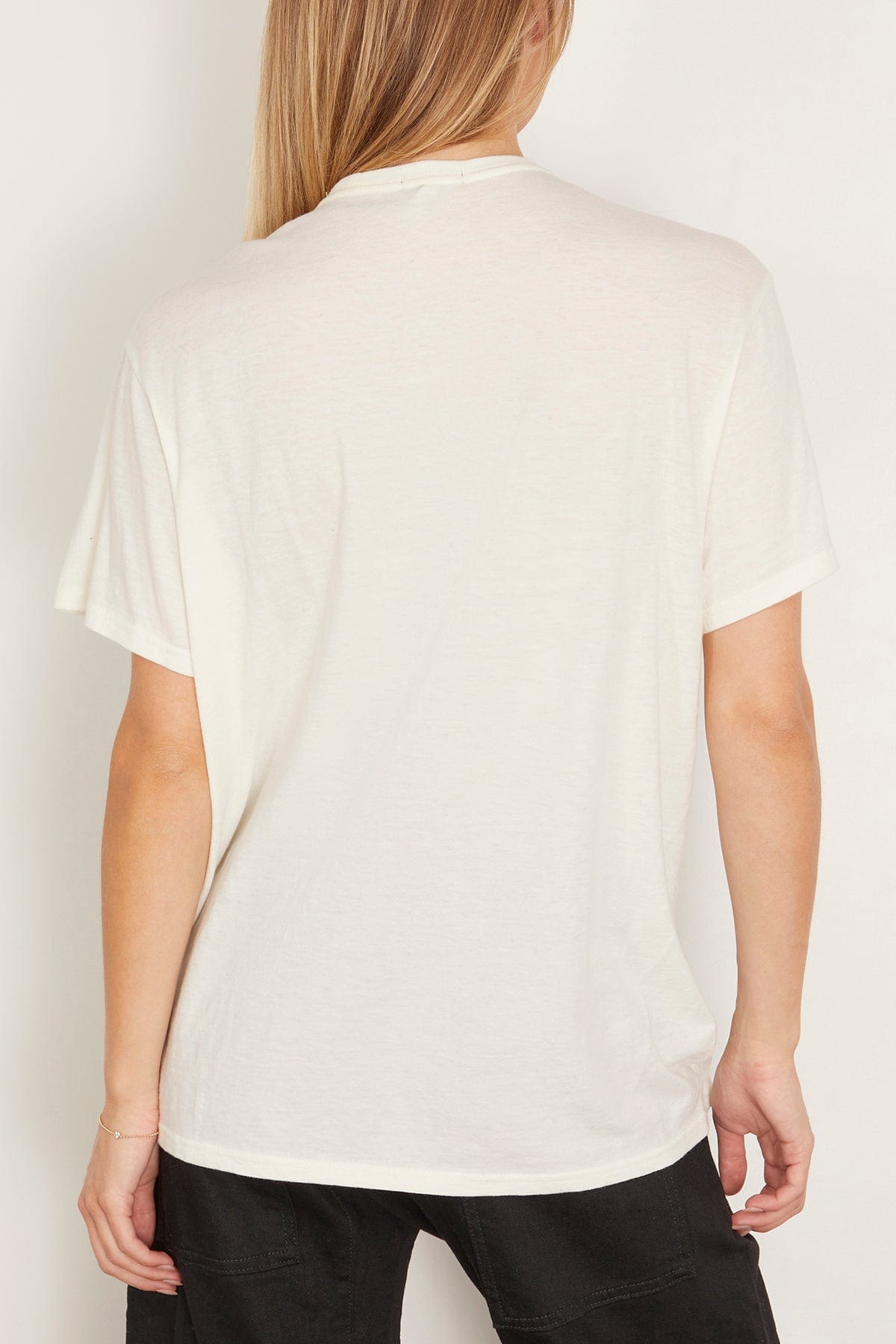 R13 You Wish Boy T in Ecru