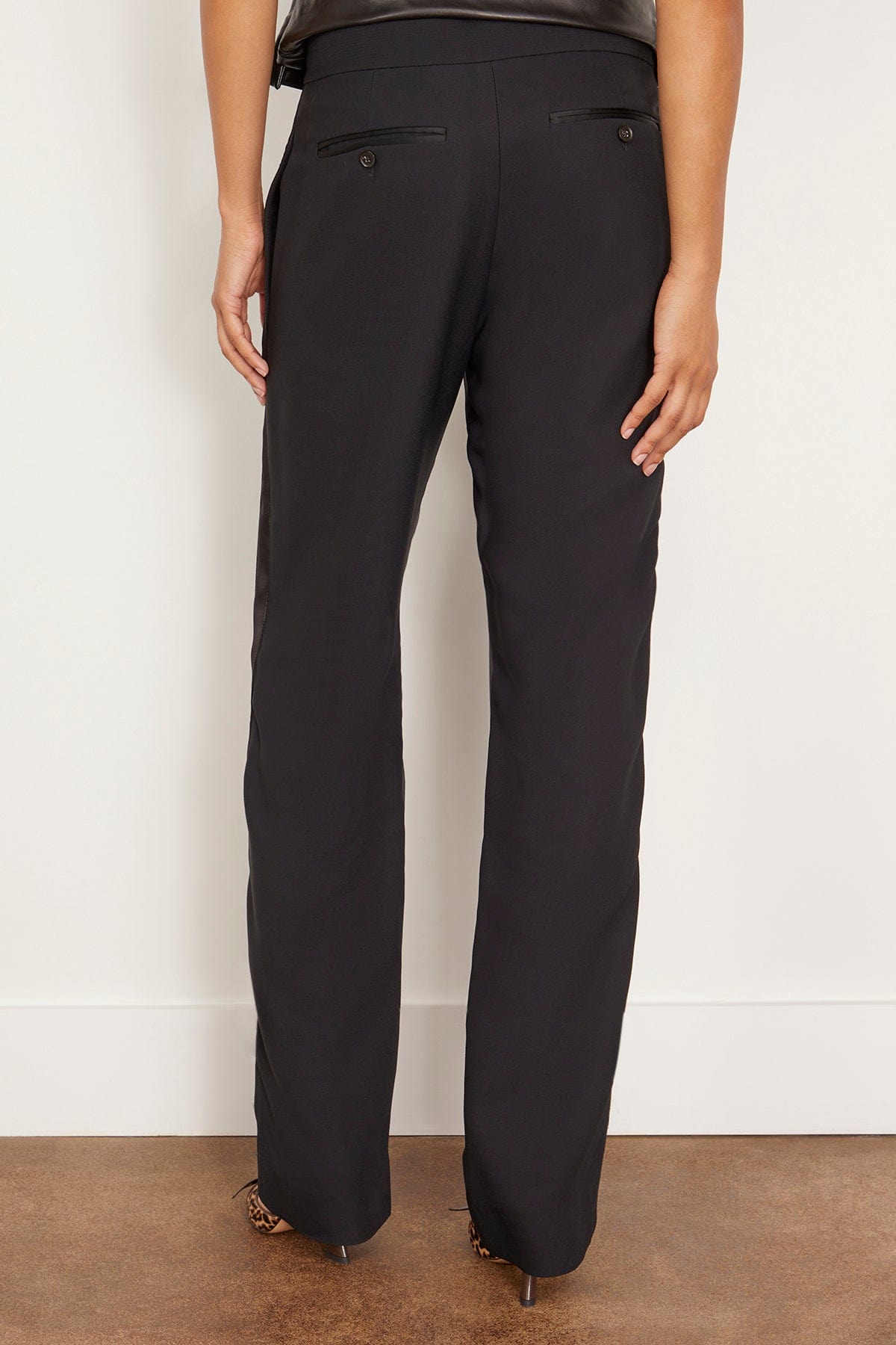 Proenza Schouler Pants Teddy Pant in Black Proenza Schouler Teddy Pant in Black