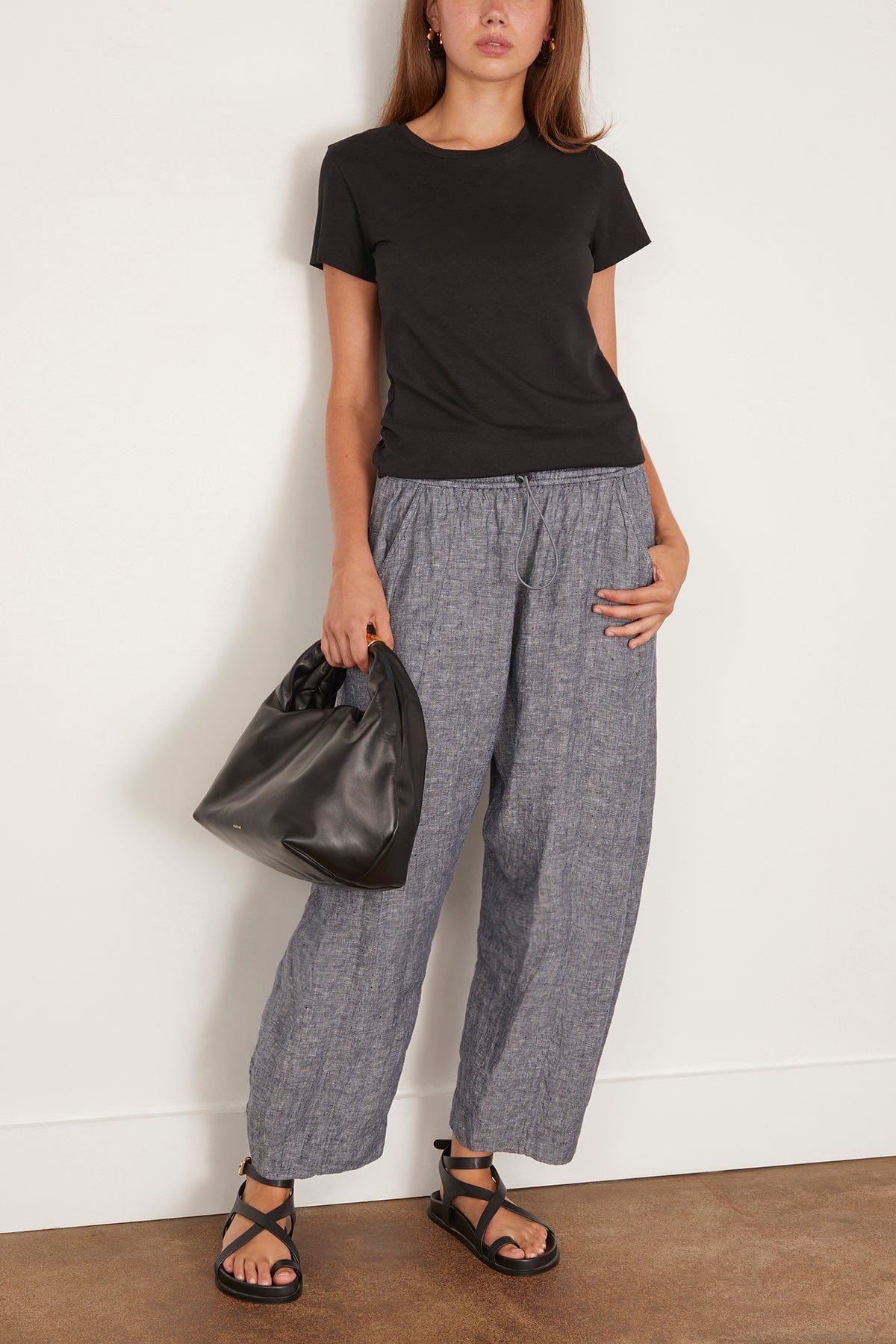 Rachel Comey Ashbolt Pant in Heather Black