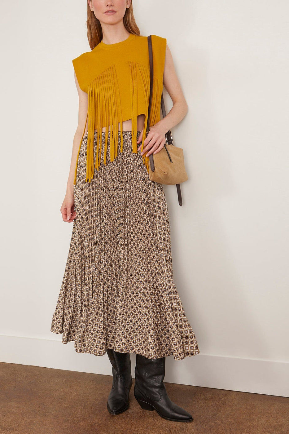 Rachel Comey Tops Briones Top in Mustard Rachel Comey Briones Top in Mustard