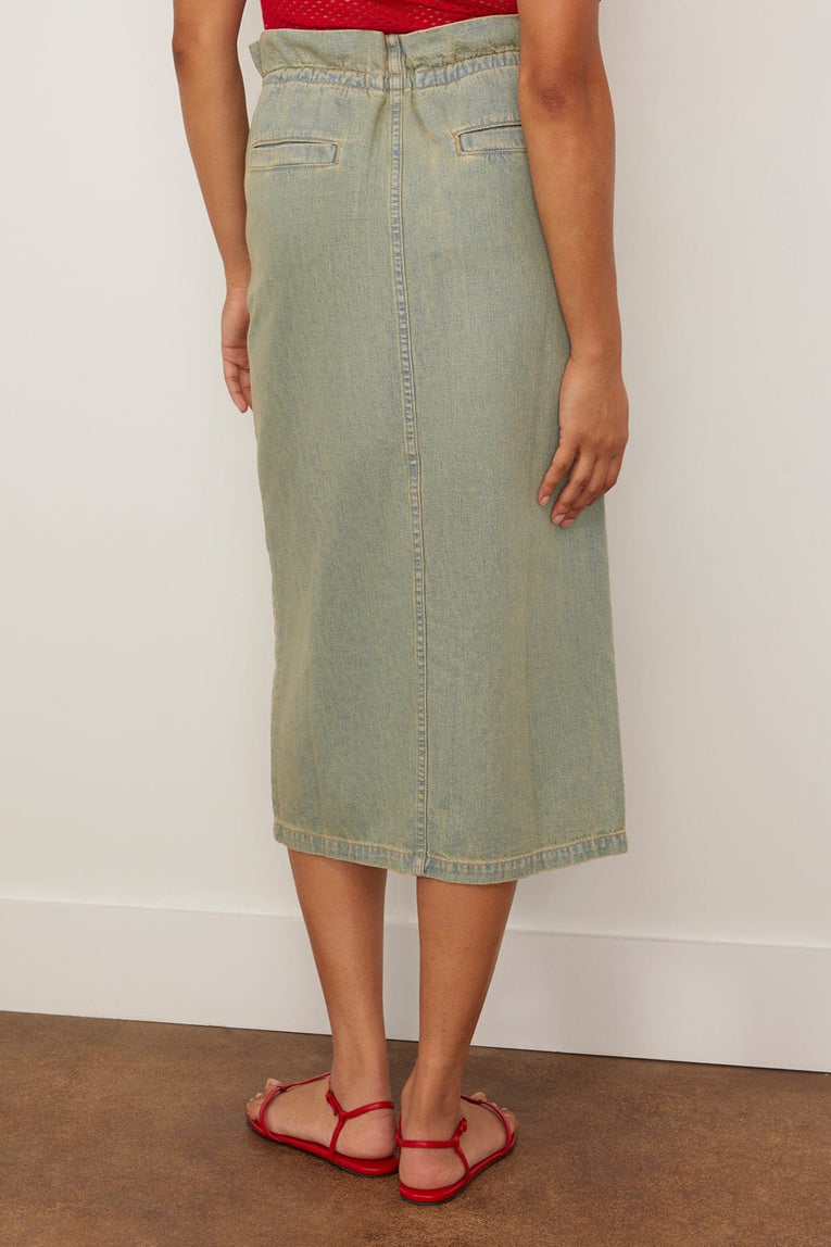 Rachel Comey Carta Skirt in Khaki Indigo