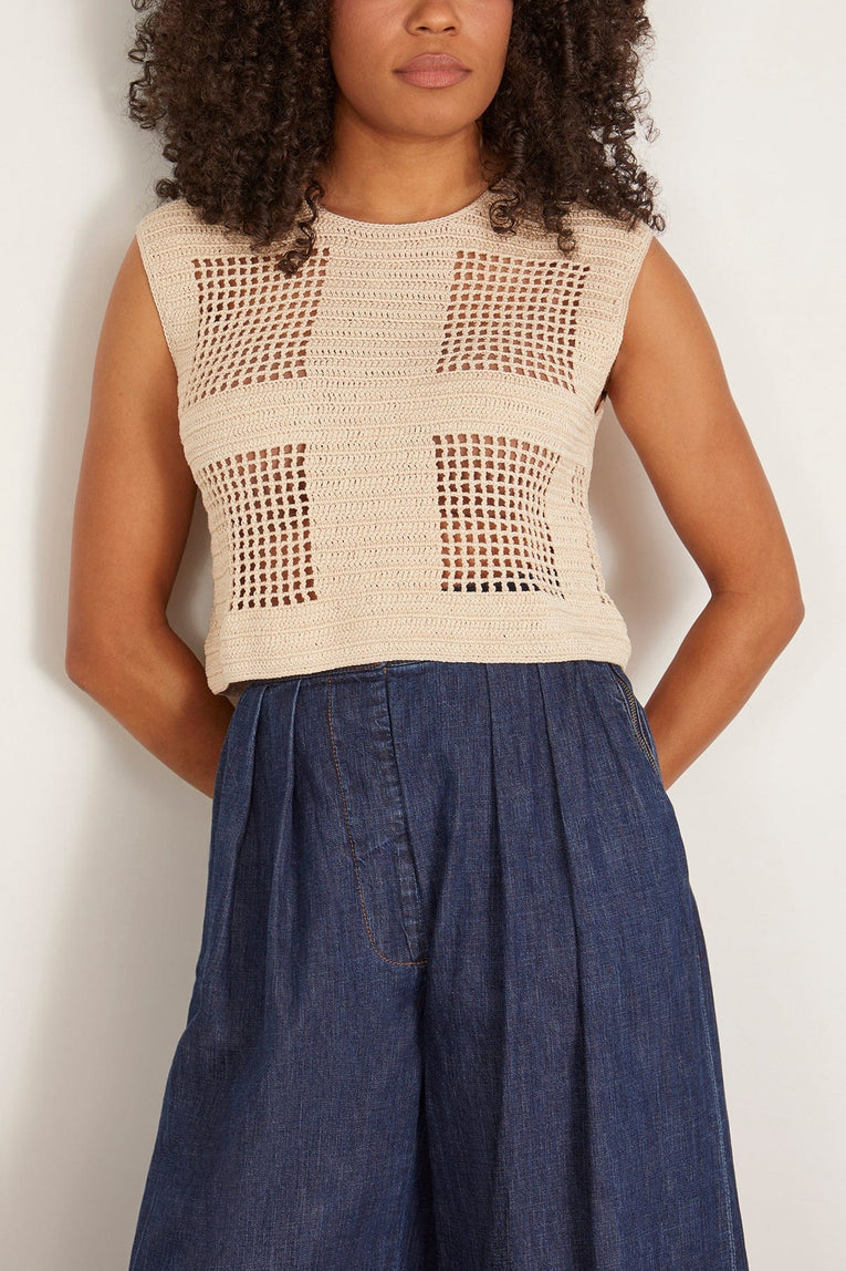 Rachel Comey Glasby Top in Natural