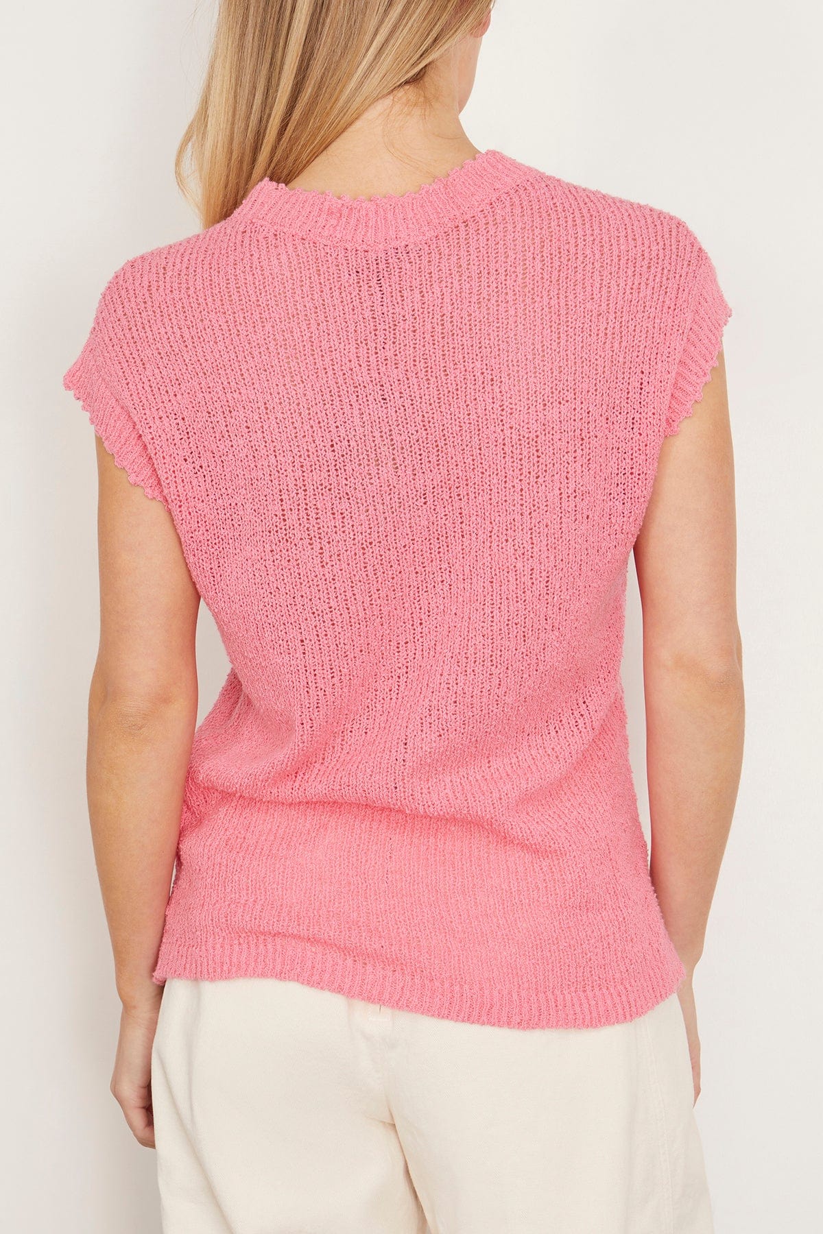 Rachel Comey Tops Julie Top in Neon Pink Rachel Comey Julie Top in Neon Pink