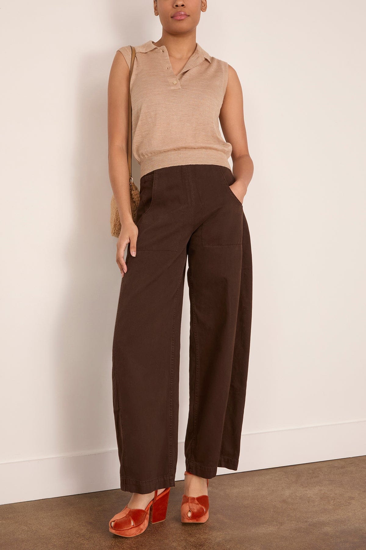 Rachel Comey Tany Pant in Chocolate