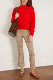 Rag And Bone Irina Ponte Kick Flare Pant in Tan Multi