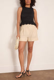 Rag And Bone Neila Stripe Short in White Stripe