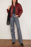 Rag And Bone Shea High Rise Full Relaxed Straight Jean in Kingston