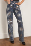 Rag And Bone Shea High Rise Full Relaxed Straight Jean in Kingston