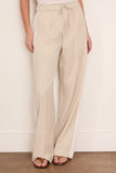 Rag And Bone Siena Wool Side Stripe Pant in Ivory