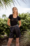 Dehanche Belts Revenge Belt in Black/Silver Dehanche Revenge Belt in Black/Silver