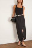 Rohe Tops Bustier Shaped Knitted Top in Black Rohe Bustier Shaped Knitted Top in Black