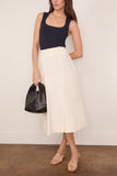 Rohe Bustier Shaped Knitted Top in Navy