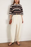 Rohe Pants High Waisted Tailored Trousers in Off White Rohe High Waisted Tailored Trousers in Off White