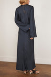 Rohe Signature Silk Dress in Storm