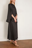 Rohe Silk Gilet-Dress in Black