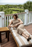 Bite Studios Casual Dresses Romana Layered Tank Dress in Biscotti Bite Studios Romana Layered Tank Dress in Biscotti