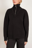 Rosetta Getty Sweaters Double Layer Pullover in Black Rosetta Getty Double Layer Pullover in Black