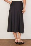 Rosetta Getty Skirts Pull On Flared Skirt in Black Rosetta Getty Pull On Flared Skirt in Black