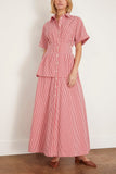 Rosie Assoulin Boogie Woogie Bugle Boy Dress in Red Gingham