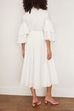 Rosie Assoulin Fiesta Shirt Dress in White