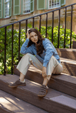 Etoile Isabel Marant Ross Sweatshirt in Slate Blue/Ecru