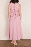 Tanya Taylor Hannah Dress in Vintage Rose/Optic White
